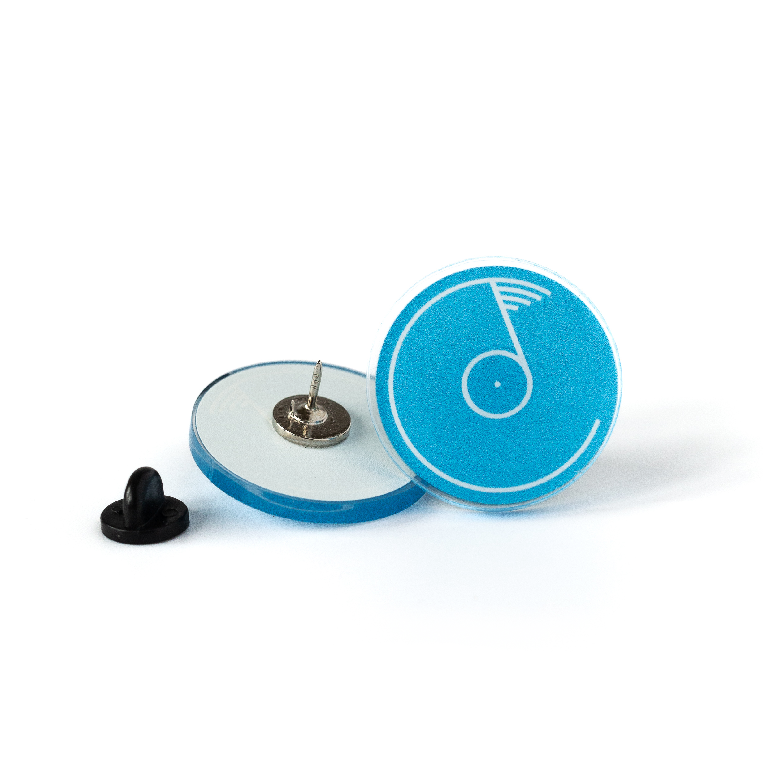 Colemine Records Logo Pin