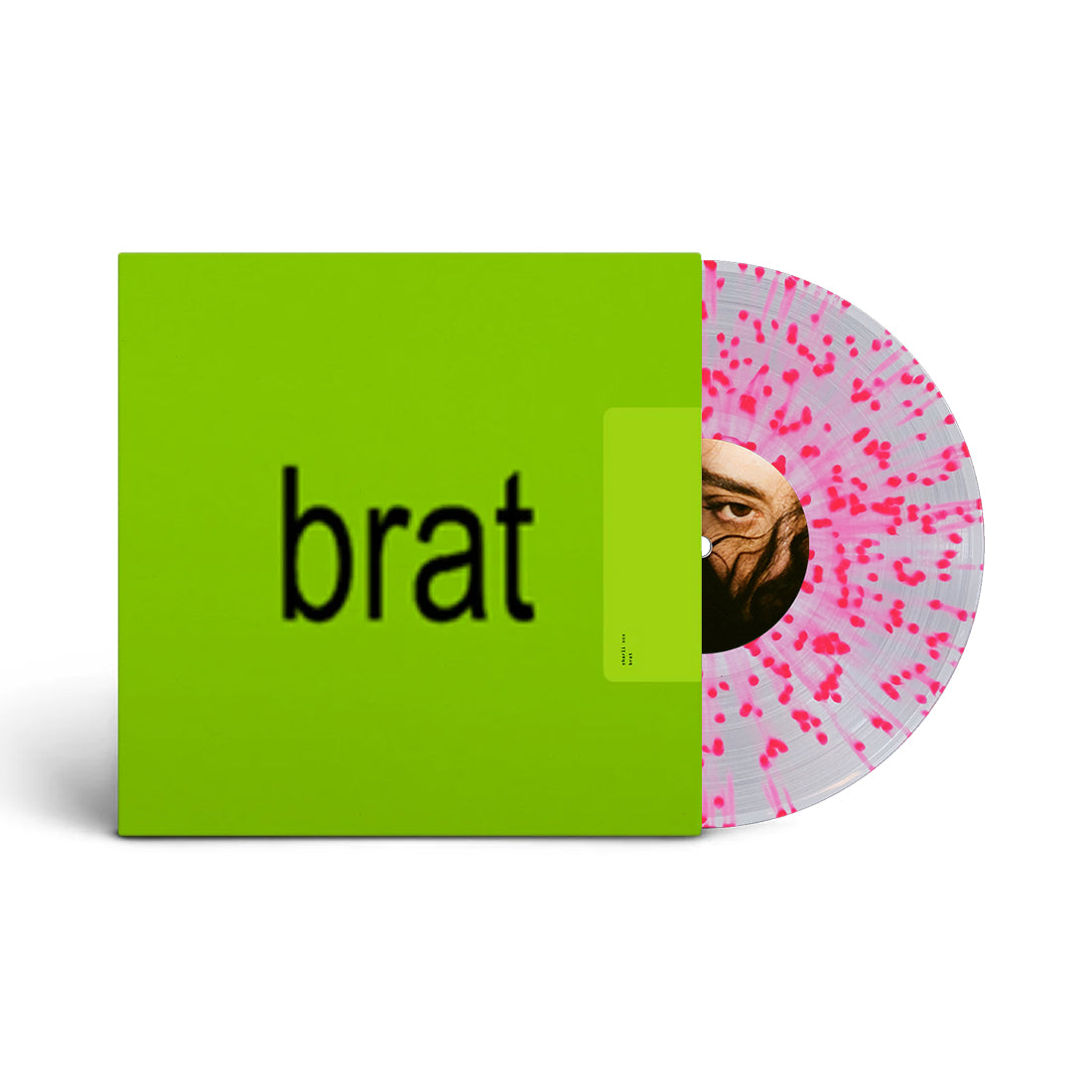 [PRE-ORDER] Charli XCX - BRAT [Indie-Exclusive Clear w/ Pink Splatter Vinyl] [Release Date: 06/07/2024]