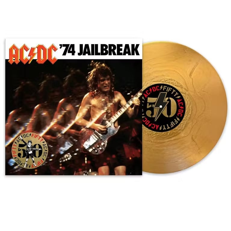 [PRE-ORDER] AC/DC - '74 Jailbreak [Gold Vinyl] [Release Date: 06/21/2024]