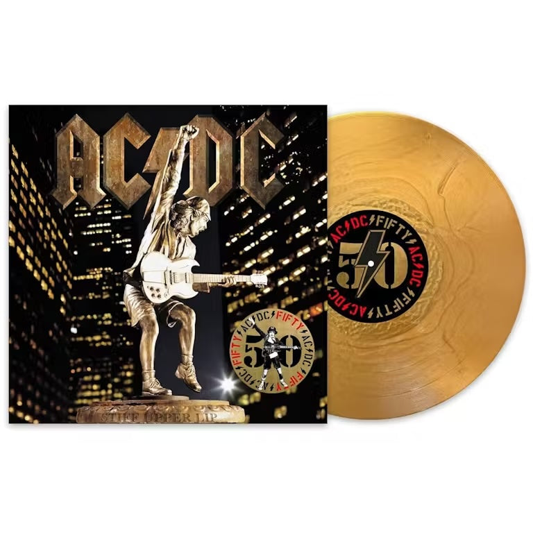 [PRE-ORDER] AC/DC - Stiff Upper Lip [Gold Vinyl] [Release Date: 06/21/2024]