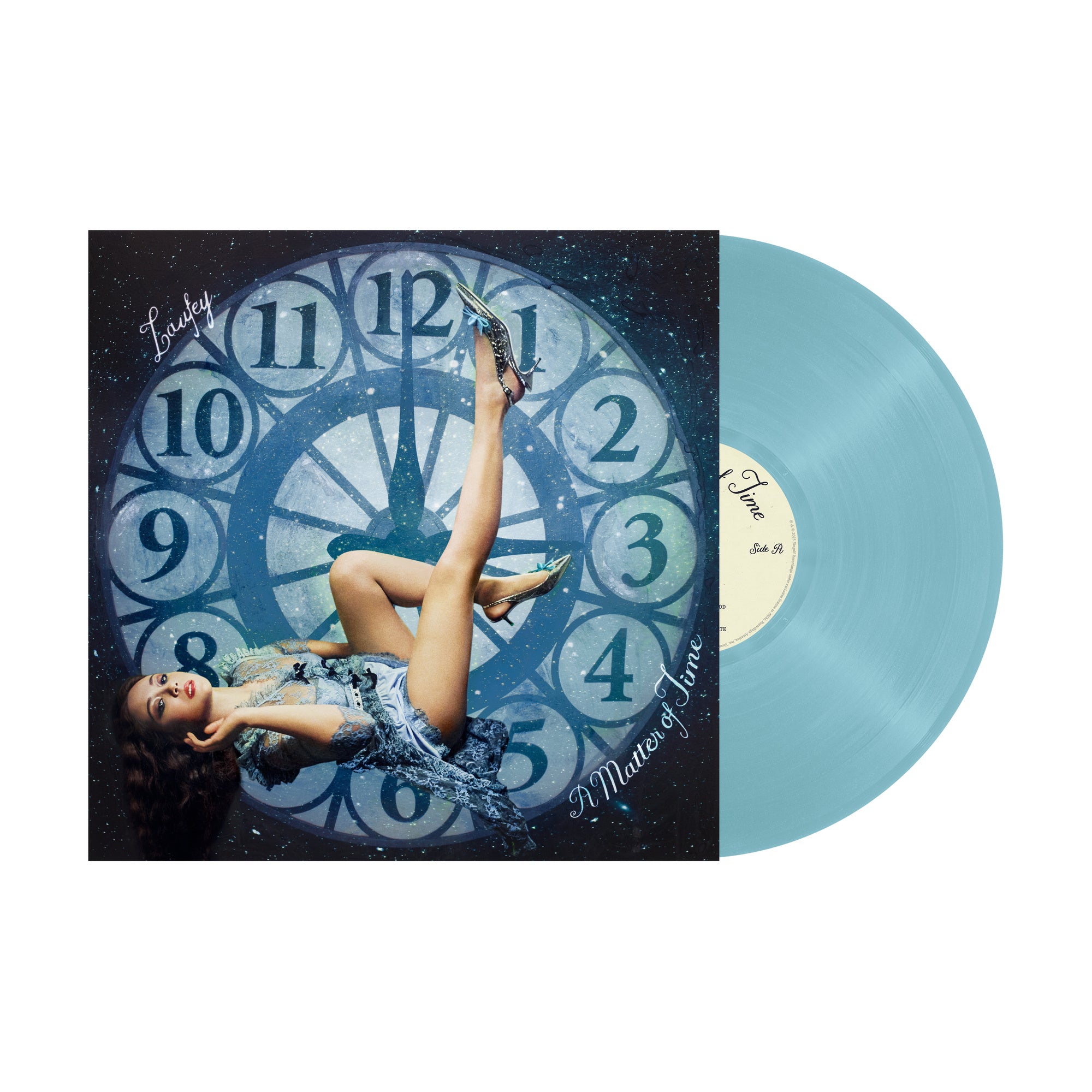 Laufey　A Matter of Time　直筆サイン入りブルーレコード Laufey - A Matter of Time [Blue Vinyl]