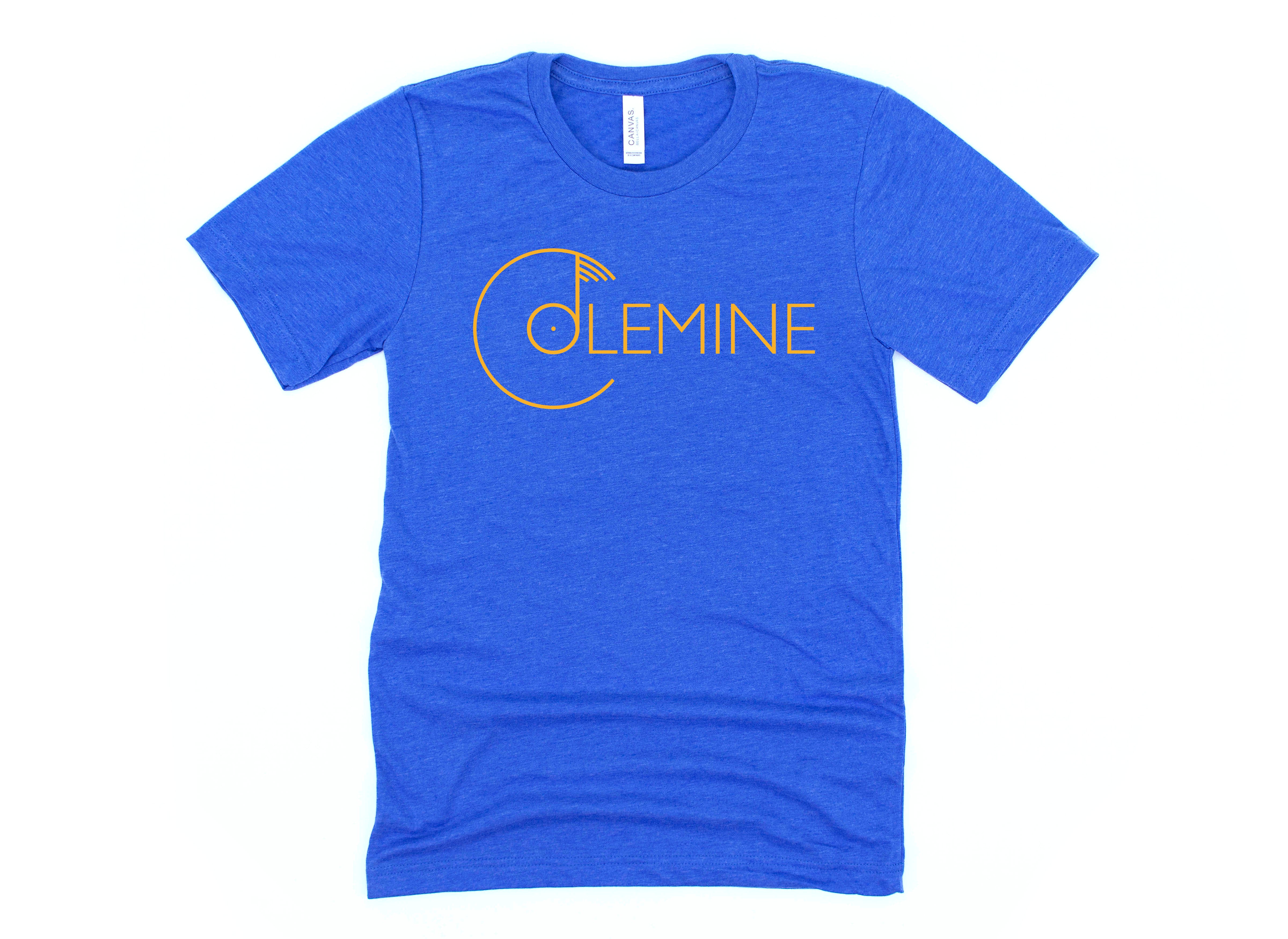 Colemine Logo Shirt - Blue + Orange