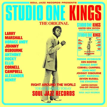 英LP Various Studio One Kings (2LP) (Coloured) SJRLP156C Soul Jazz Records UK /00466 Various - Soul Jazz Records presents STUDIO ONE KINGS [2-lp] [Yellow V