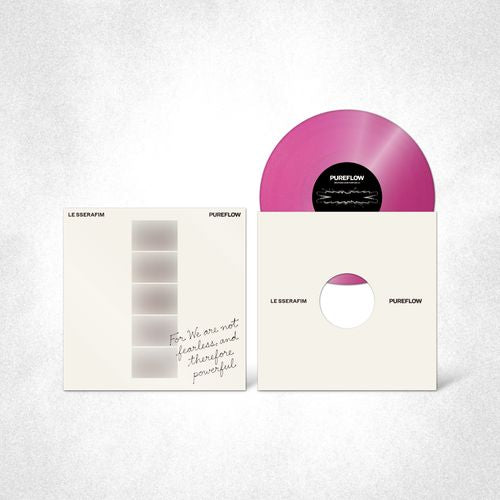 LE SSERAFIM - Pureflow [Hot Pink Glitter Vinyl]