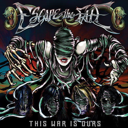 Escape the Fate This War Is Ours [White, Red & Green Vinyl] Plaid Room Records