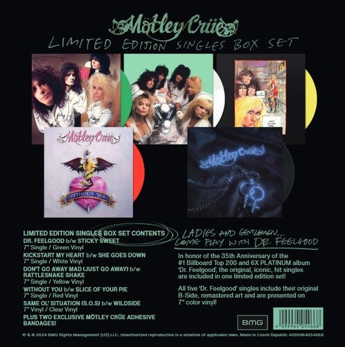 中古　Motley Crue The Singles Box Set 限定版 Motley Crue - Dr. Feelgood (The Singles Box Set) [7