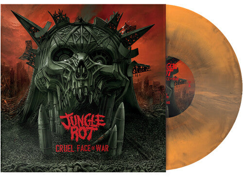 Jungle Rot - Cruel Face Of War (Black & Orange Marbled Vinyl)