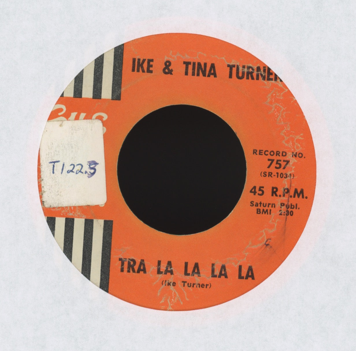 Ike & Tina Turner - Tra La La La La on Sue R&B 45