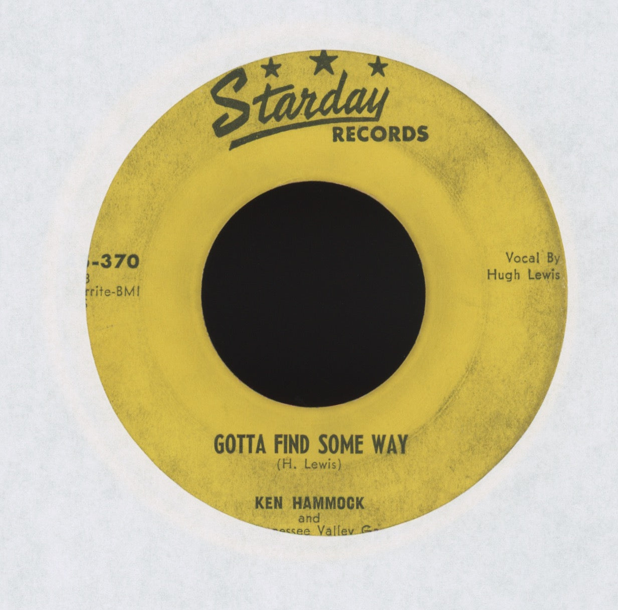 Ken Hammock - Now Or Never on Starday Hillbilly Bop 45