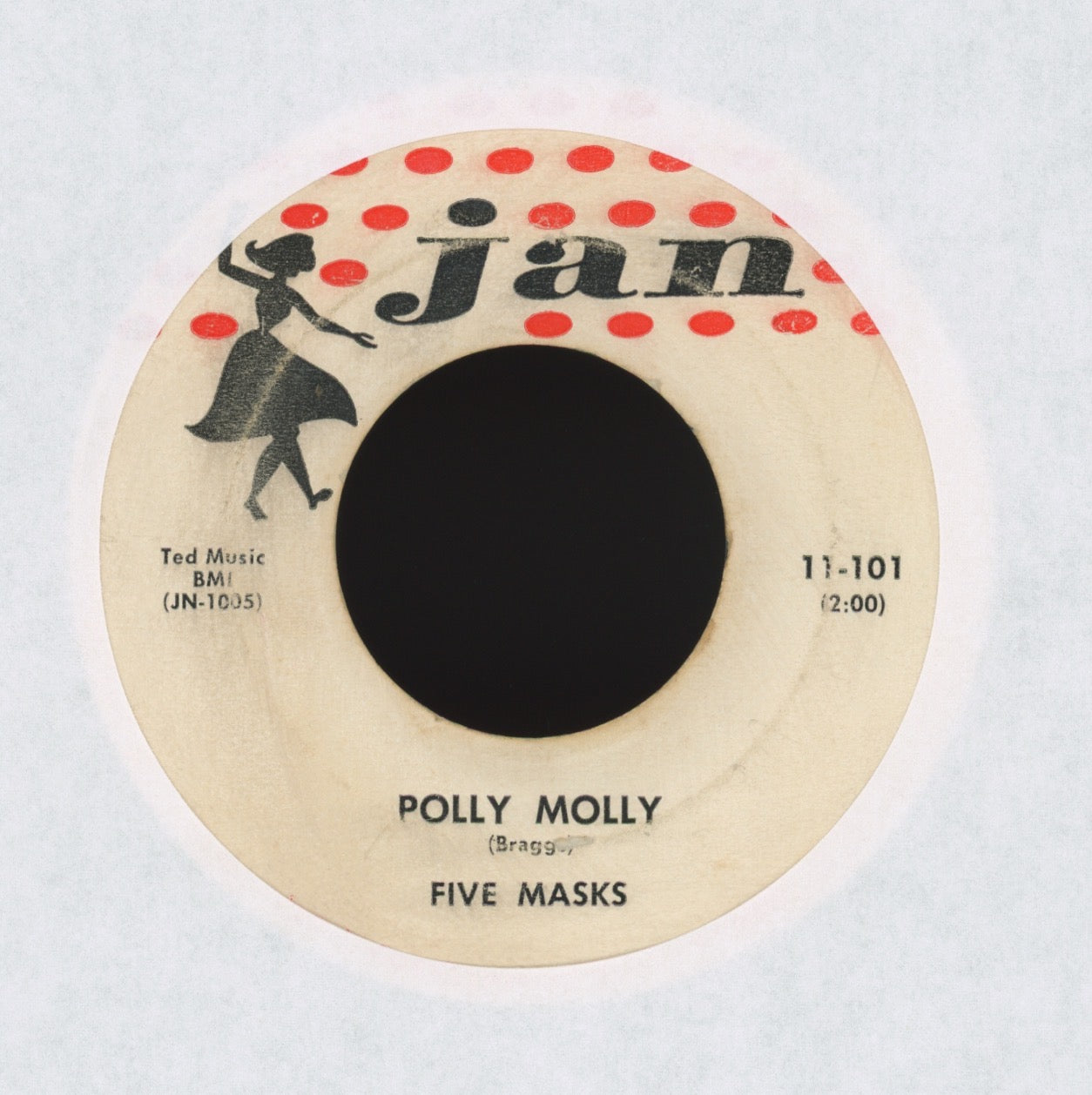 The Five Masks - Polly Molly on Jan R&B Doo Wop 45