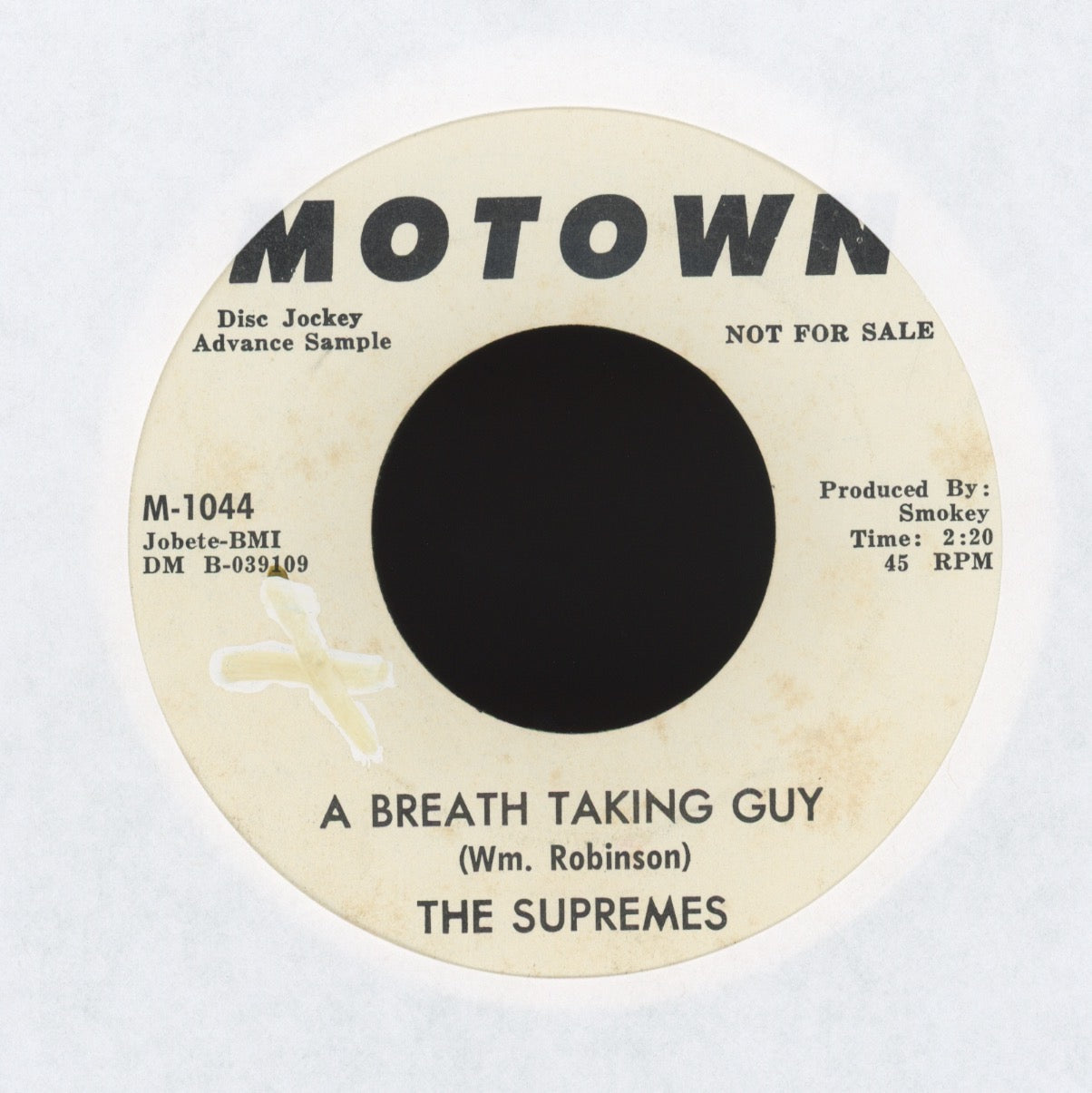 The Supremes - A Breath Taking Guy on Motown Promo Northern Soul 45
