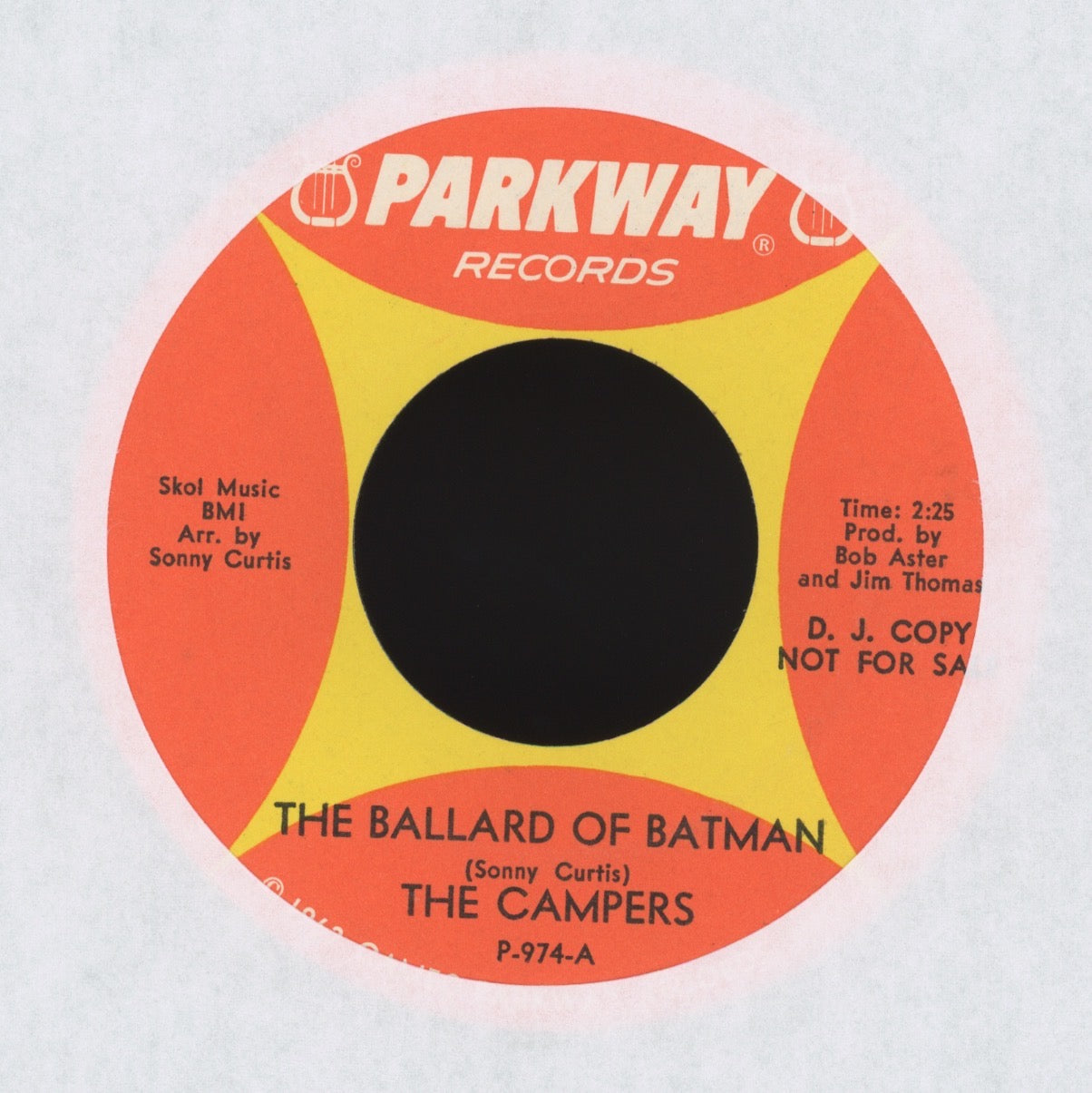 The Camps - The Ballard Of Batman on Parkway Promo Garage 45
