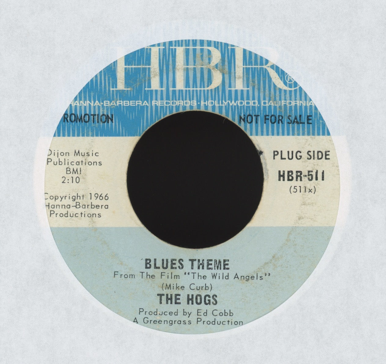 The Hogs - Blues Theme on HBR Promo Garage Biker 45