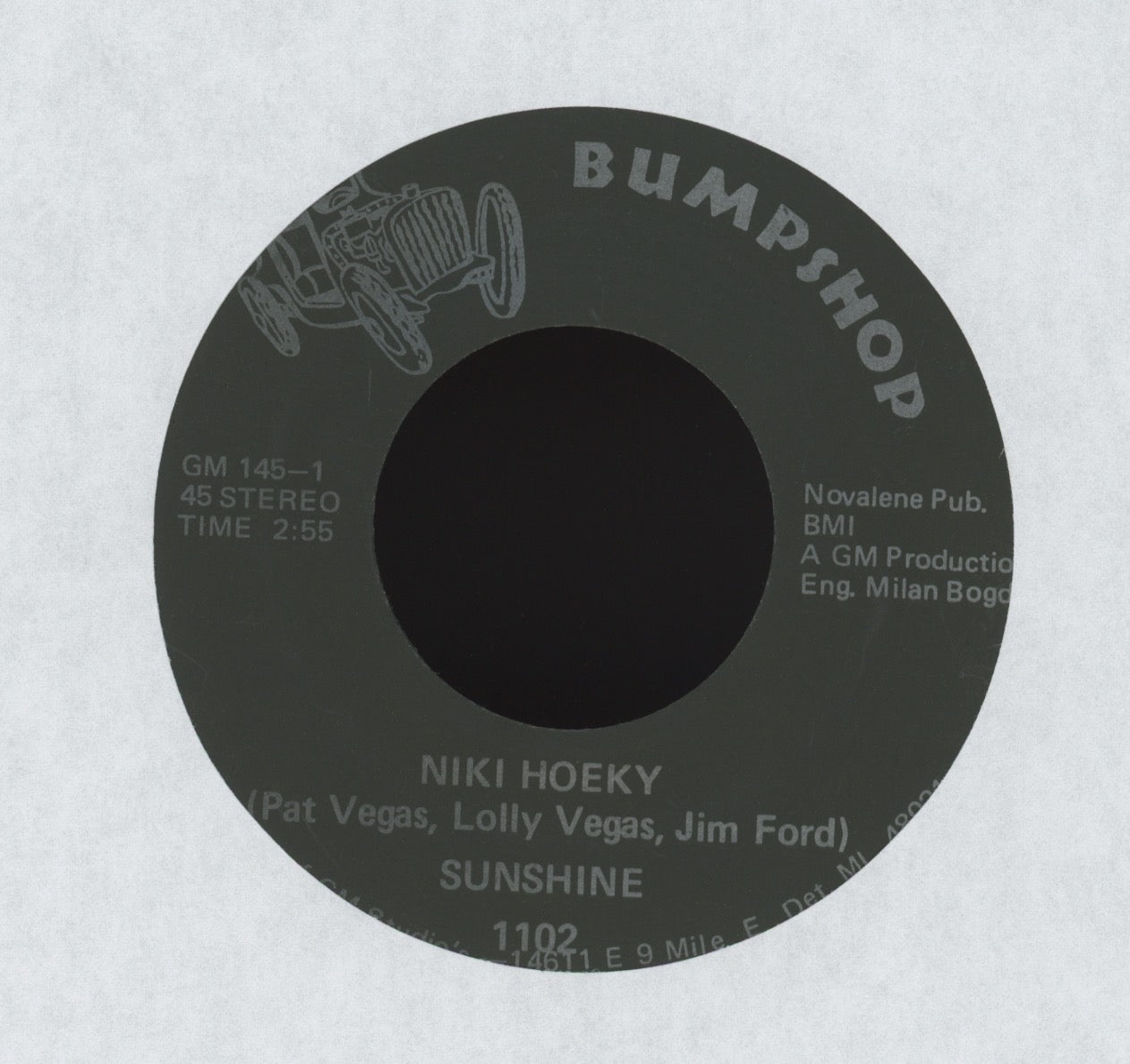 Sunshine - Dreams Selection on Bumpshop Psych Rock 45