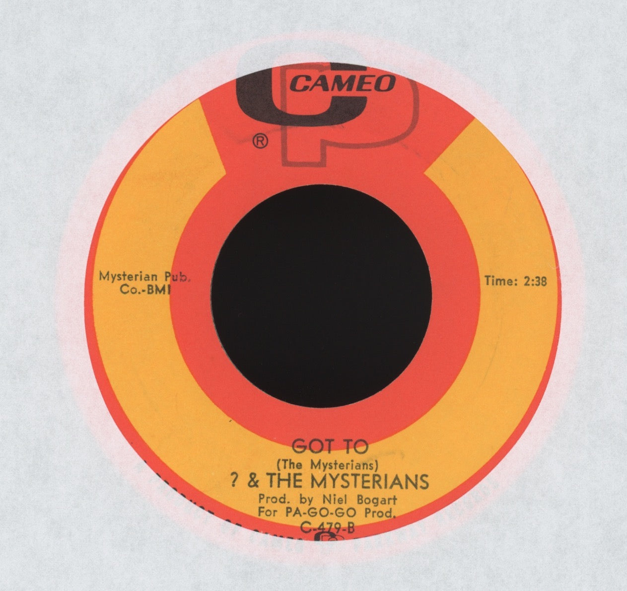 ? & The Mysterians - Girl (You Captivate Me) on Cameo Parkway Garage Fuzz 45