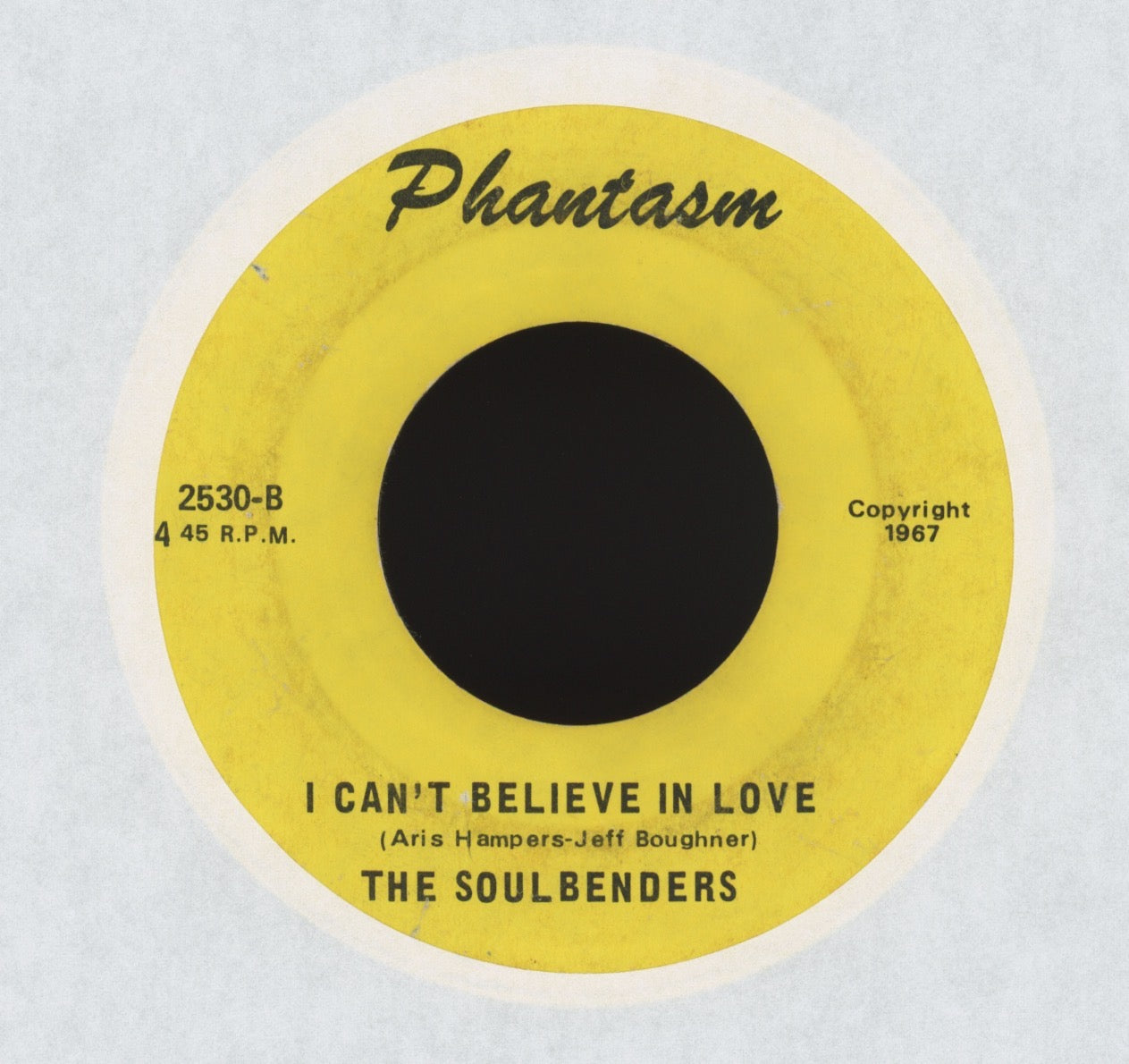 The Soul Benders - Hey Joe on Phantasm Garage 45