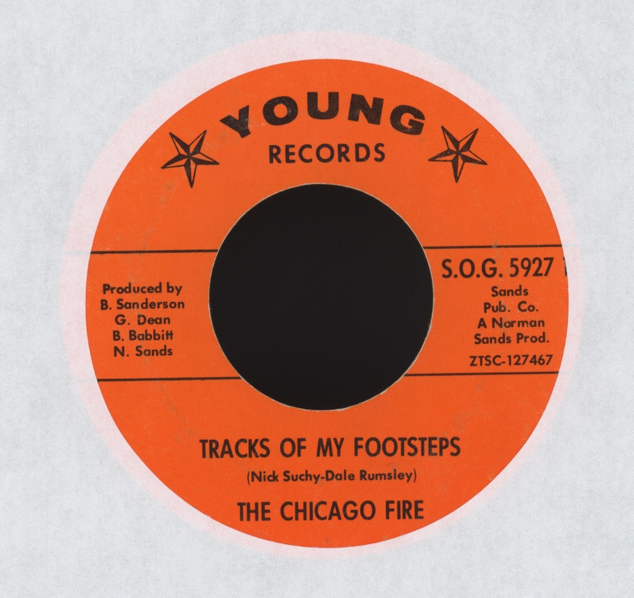 The Chicago Fire - Girl on Young Garage 45