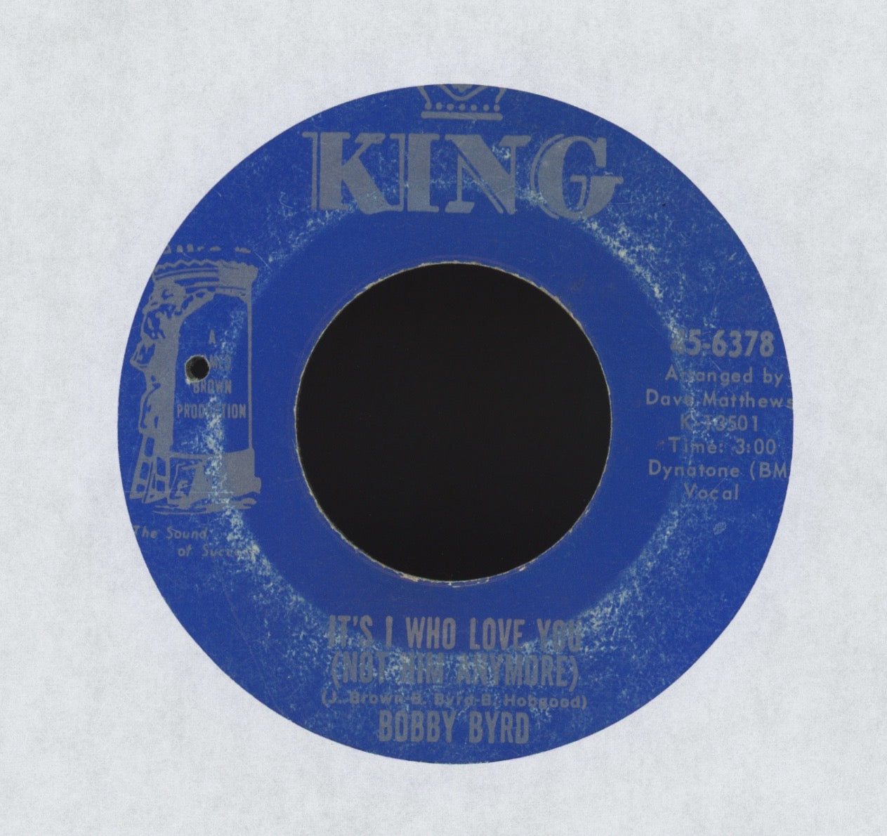 Bobby Byrd - I Know You Got Soul on King Funk 45