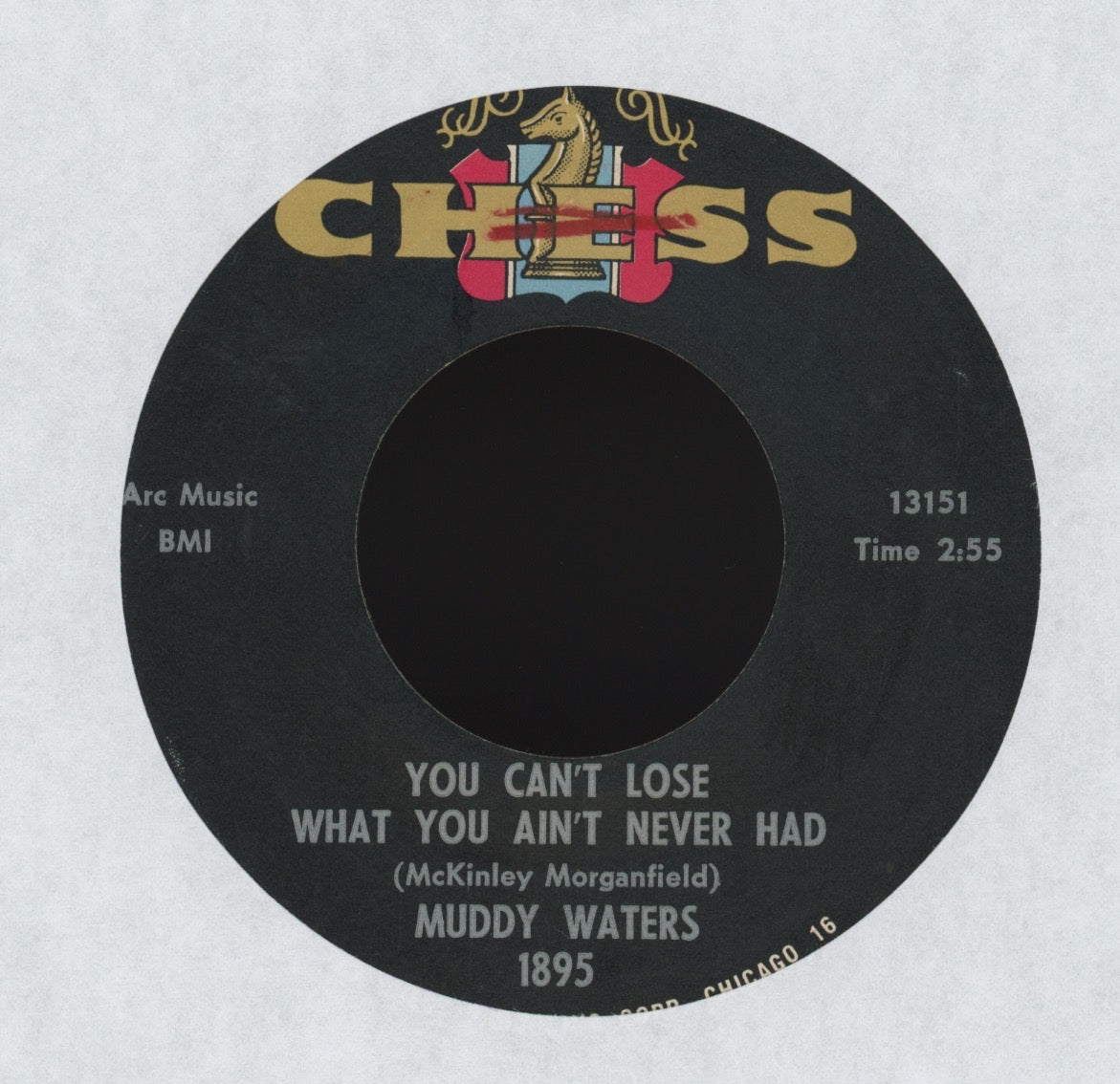 Muddy Waters - The Same Thing on Chess R&B Blues 45