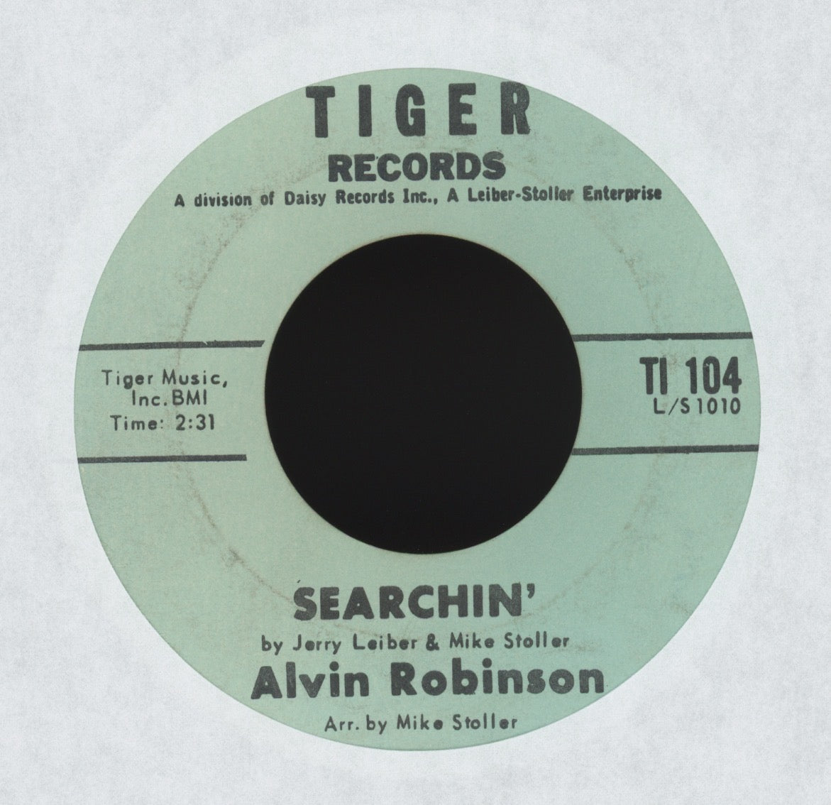 Alvin Robinson - Searchin' on Tiger R&B 45