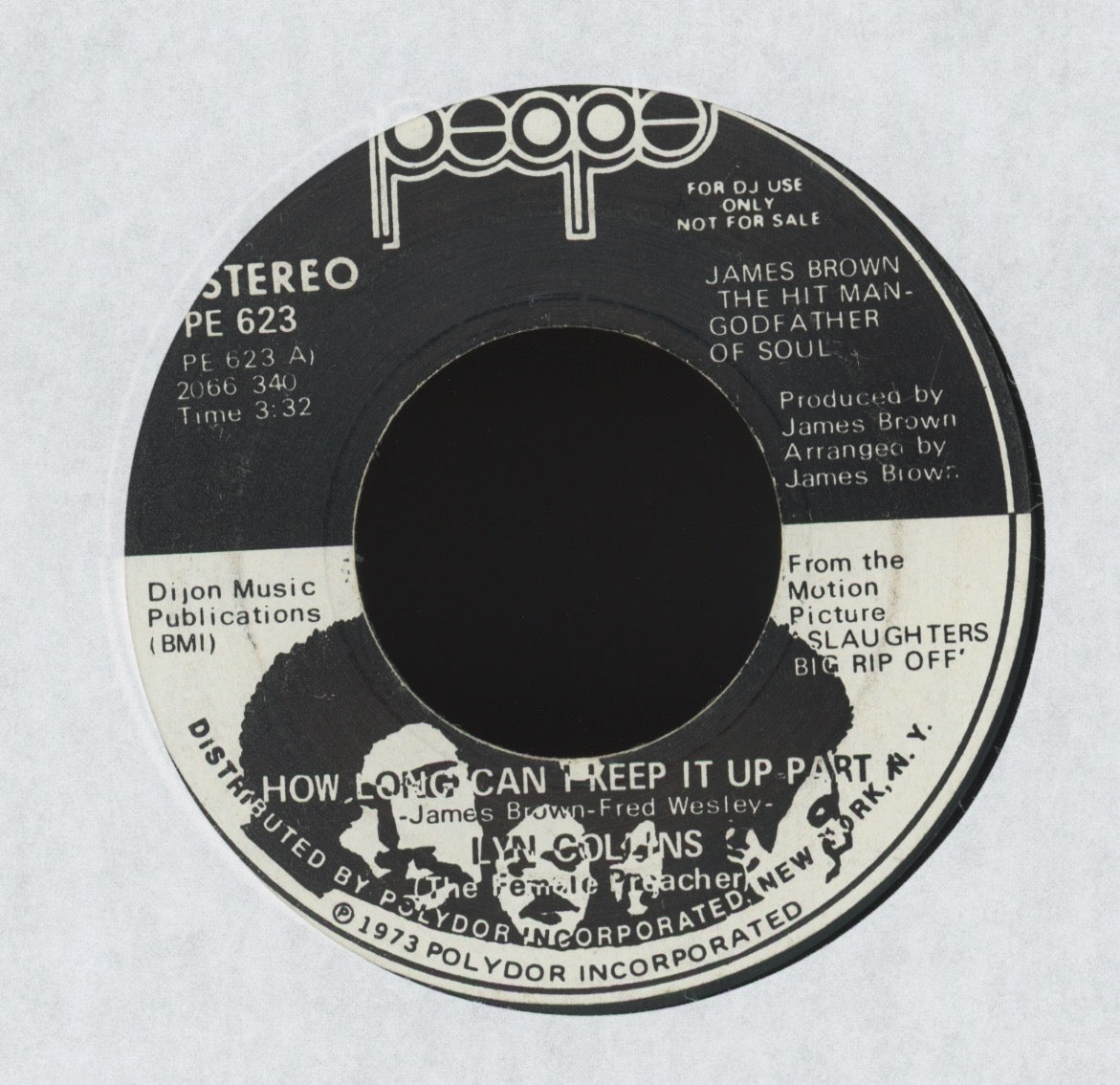 Lyn Collins - How Long Can I Keep It Up on People Promo Soul 45