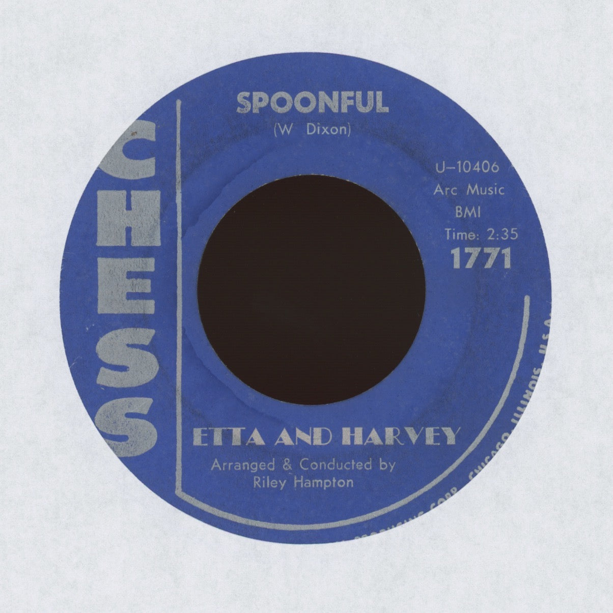 Etta & Harvey - Spoonful on Chess R&B 45