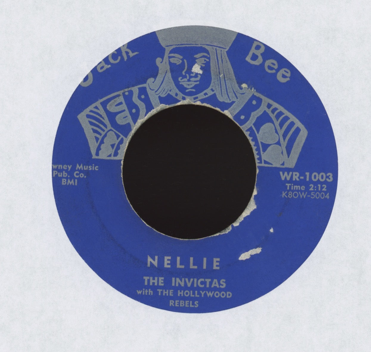 The Invictas - Gone So Long on Jack Bee R&B Doo Wop 45