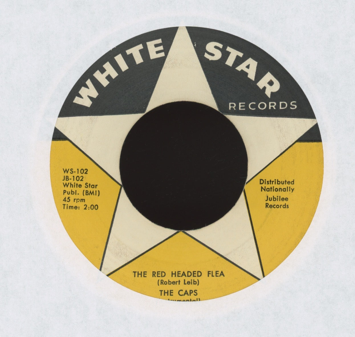 The Caps - Daddy Dean on White Star Rockabilly 45