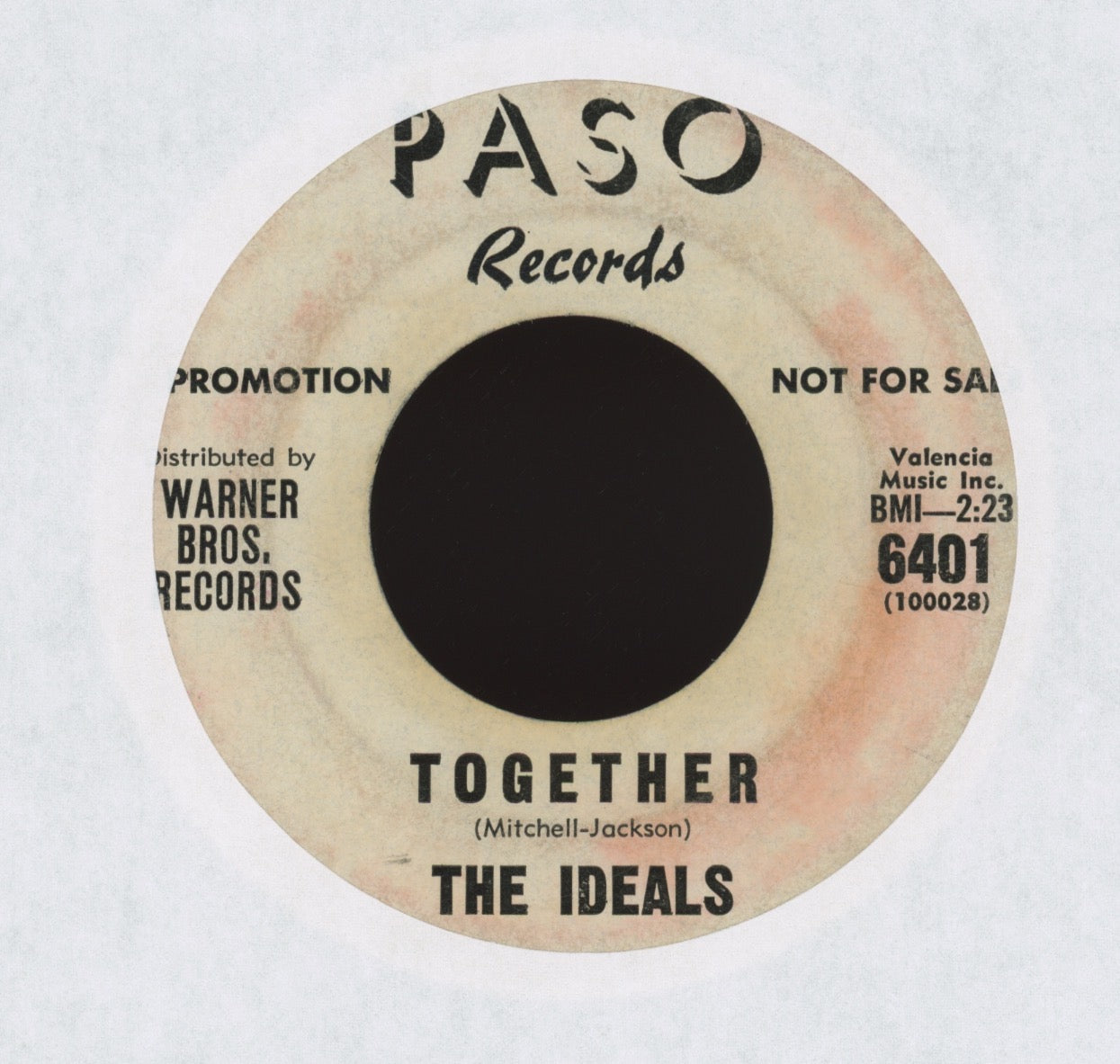 The Ideals - What's The Matter With You Sam on Paso Promo R&B Doo Wop 45