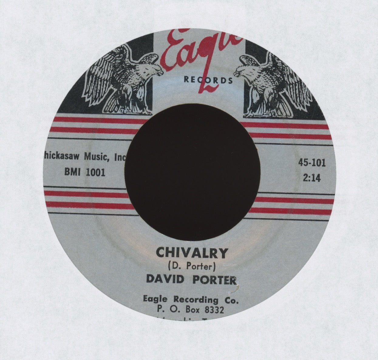 David Porter - Chivalry on Eagle Northern Soul 45