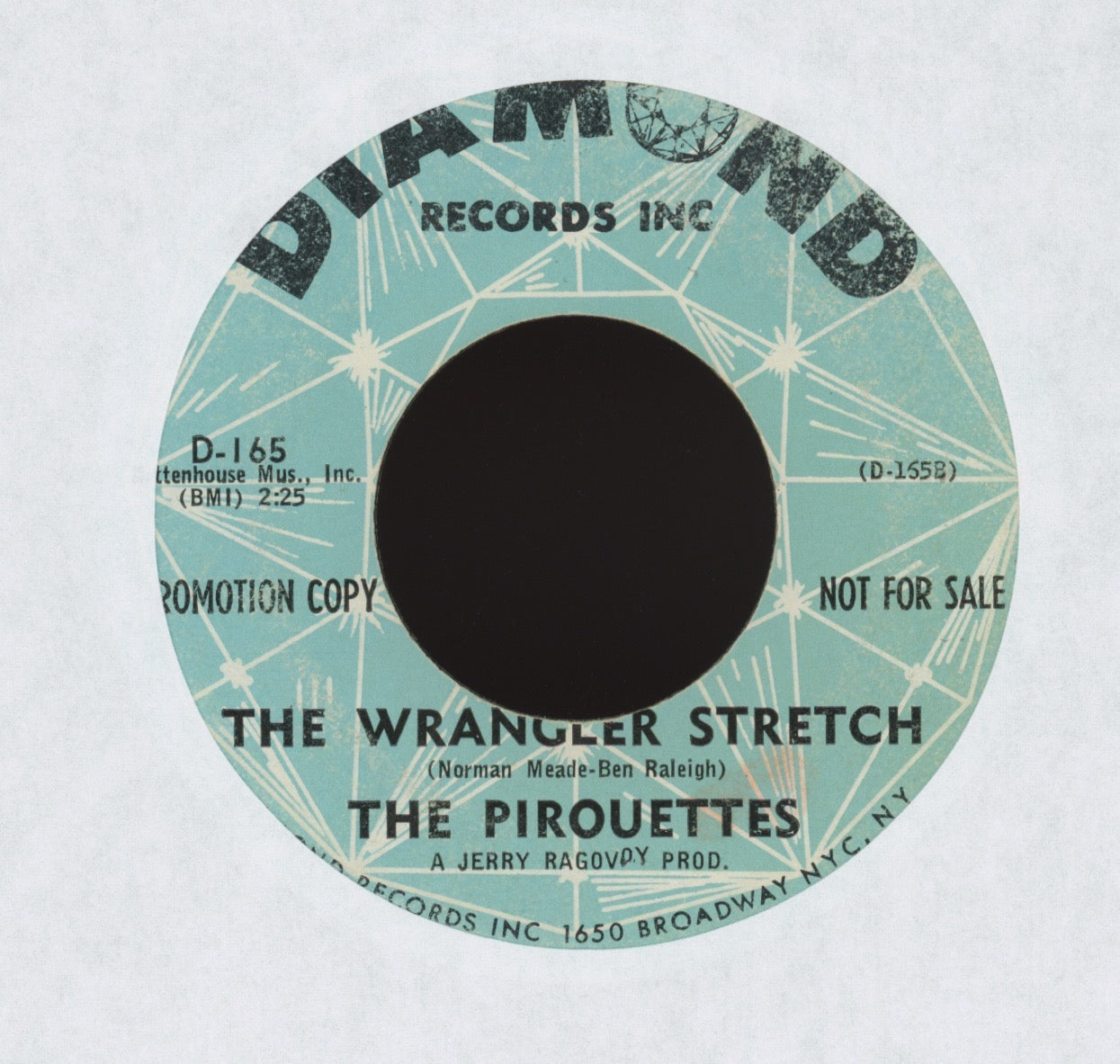 The Pirouettes - If You See My Baby on Diamond Promo Northern Soul 45