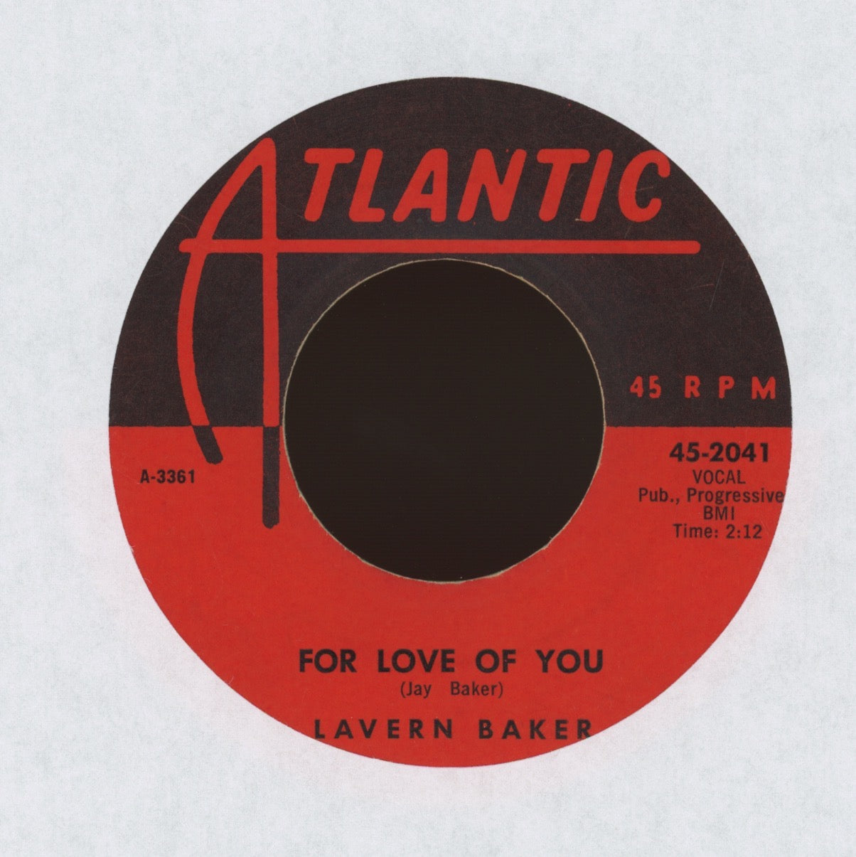 LaVern Baker - Tiny Tim on Atlantic R&B 45