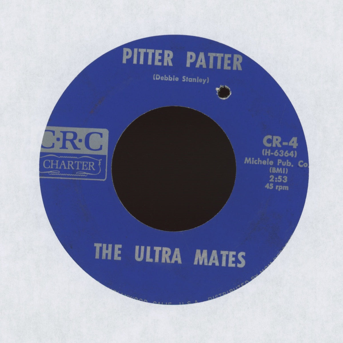 The Ultra Mates - The Huckle-Buck on CRC Charter R&B 45