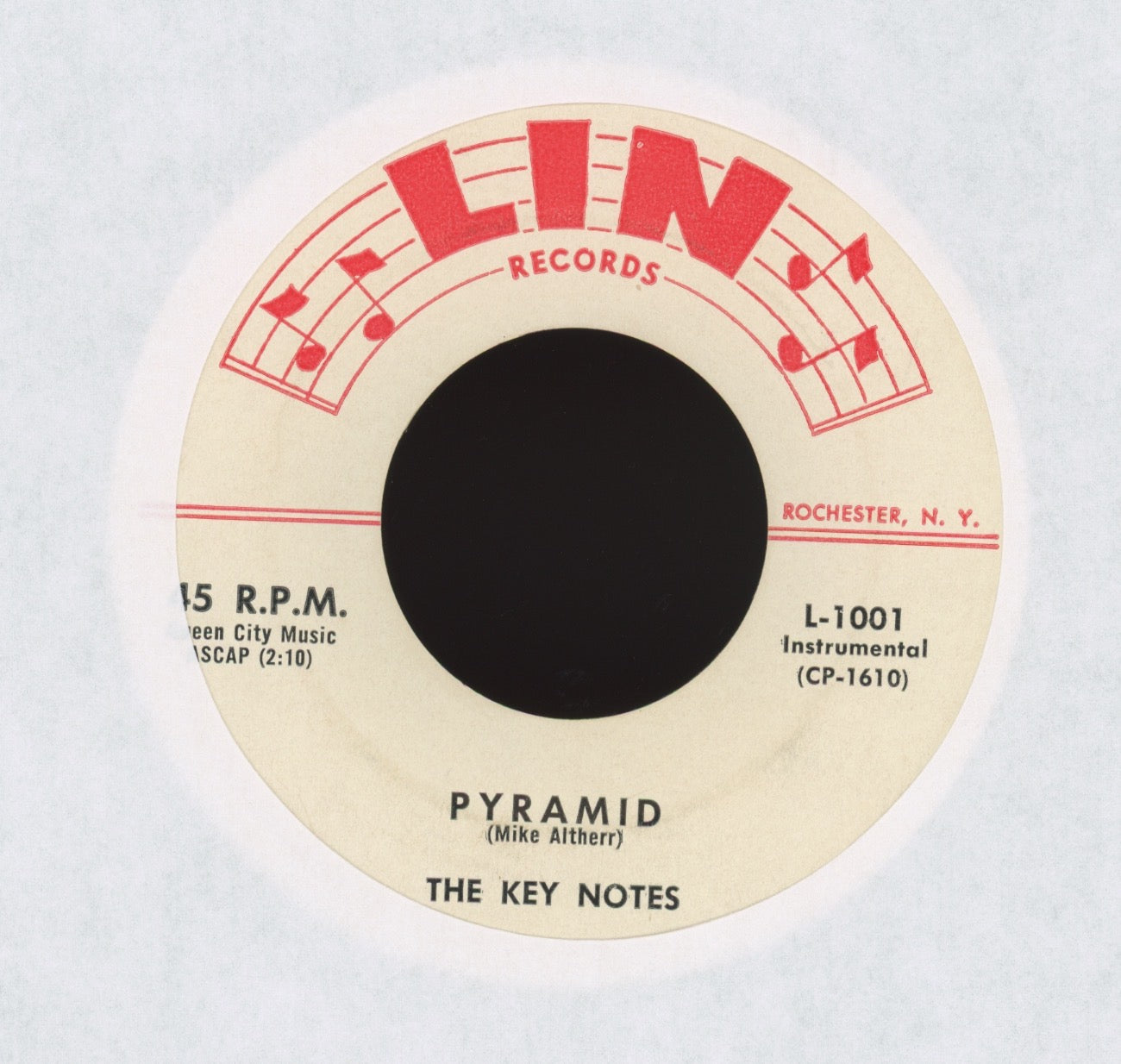 The Key Notes - Tuff-E-Nuff Baby on Lin Rockabilly 45