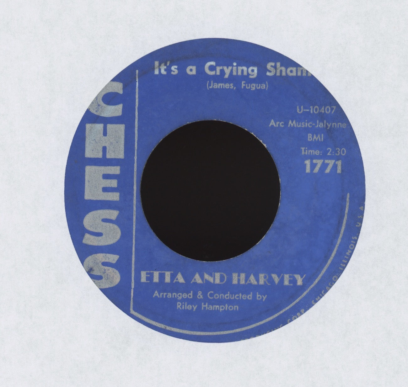Etta & Harvey - Spoonful on Chess R&B 45