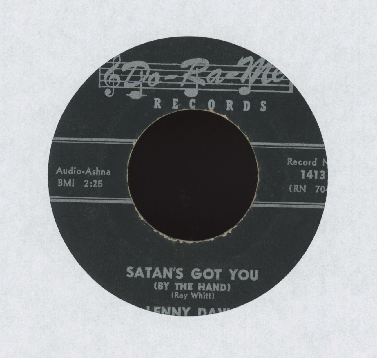 Lenny Davis - Satan's Got You (By The Hand) on Do-Ra-Me Halloween Rockabilly Popcorn 45