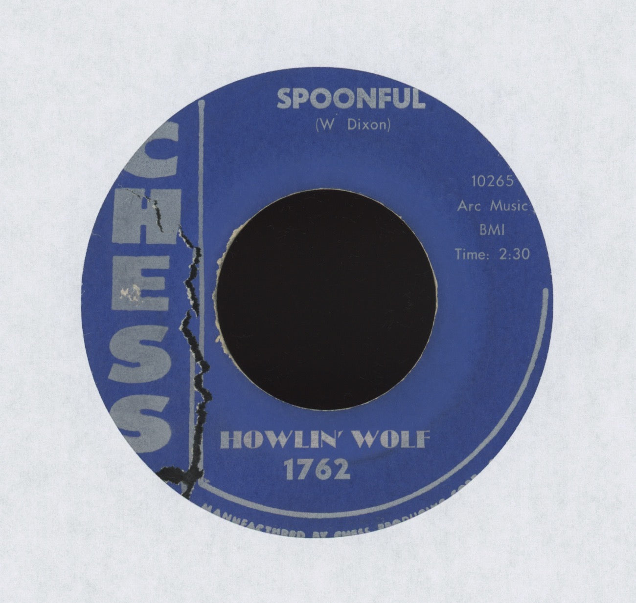 Howlin' Wolf - Spoonful on Chess R&B 45