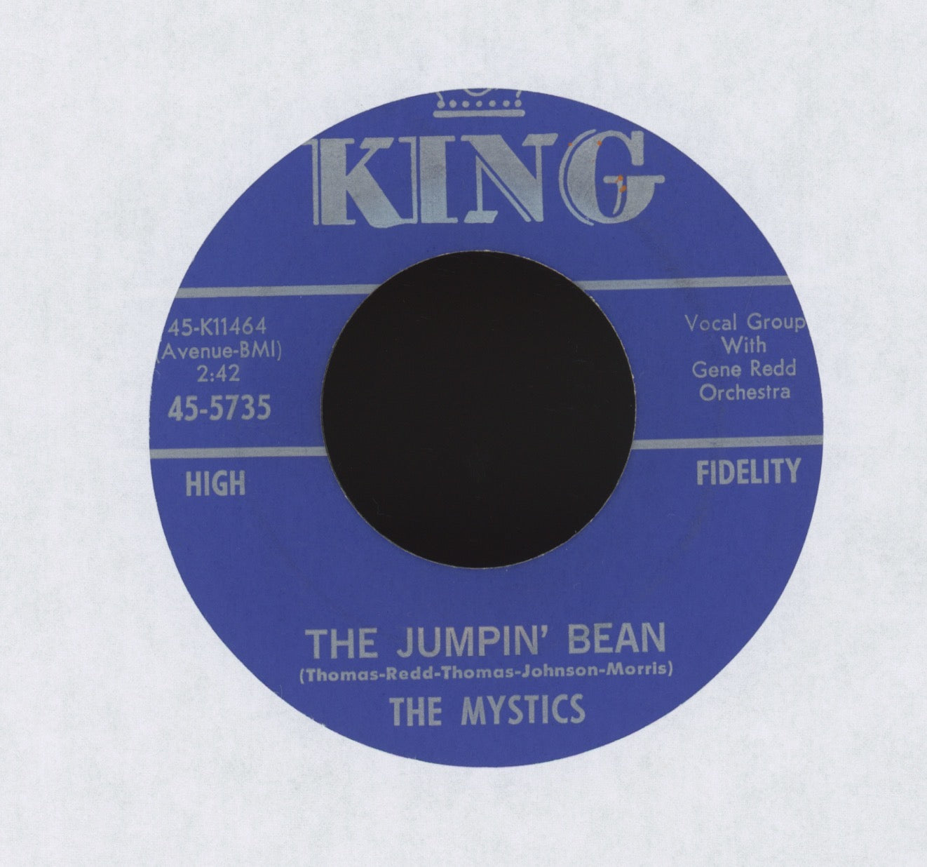 The Mystics - Just For Your Love (I Would Do Anything) on King R&B Doo Wop 45