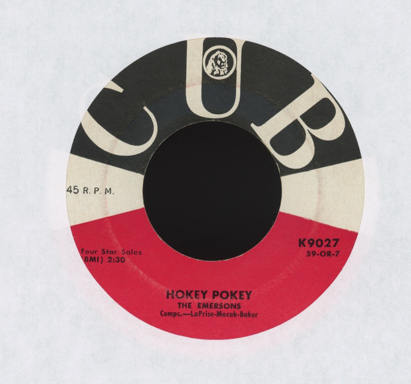 The Emersons - Dr. Jekyll And Mr. Hyde on Cub Halloween Horror Doo Wop 45