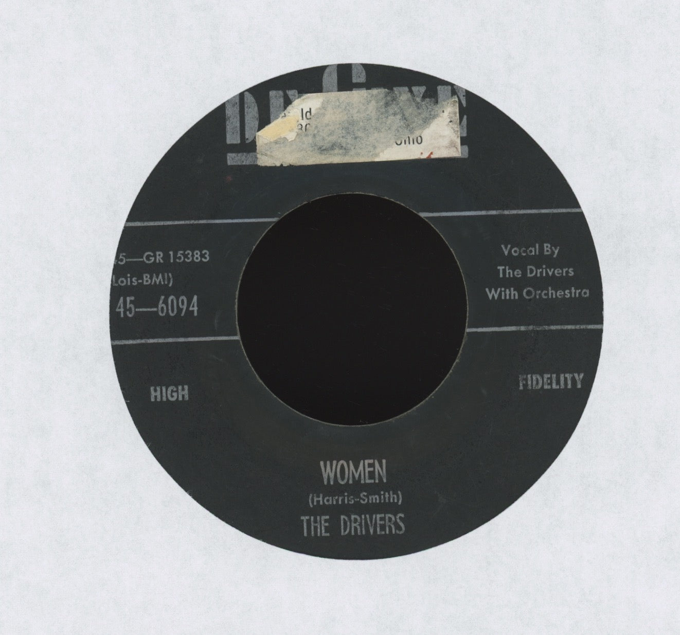 The Drivers - Smooth Slow And Easy on DeLuxe R&B Doo Wop 45