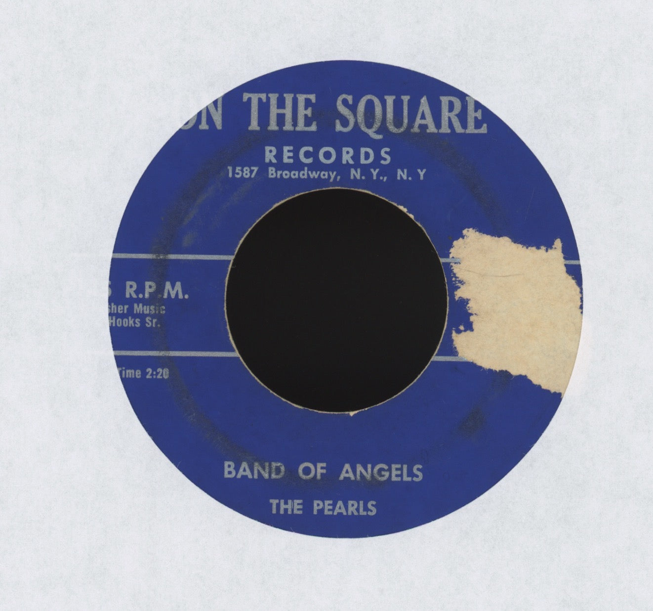 The Pearls - Ugly Face on On the Square R&B Doo Wop 45