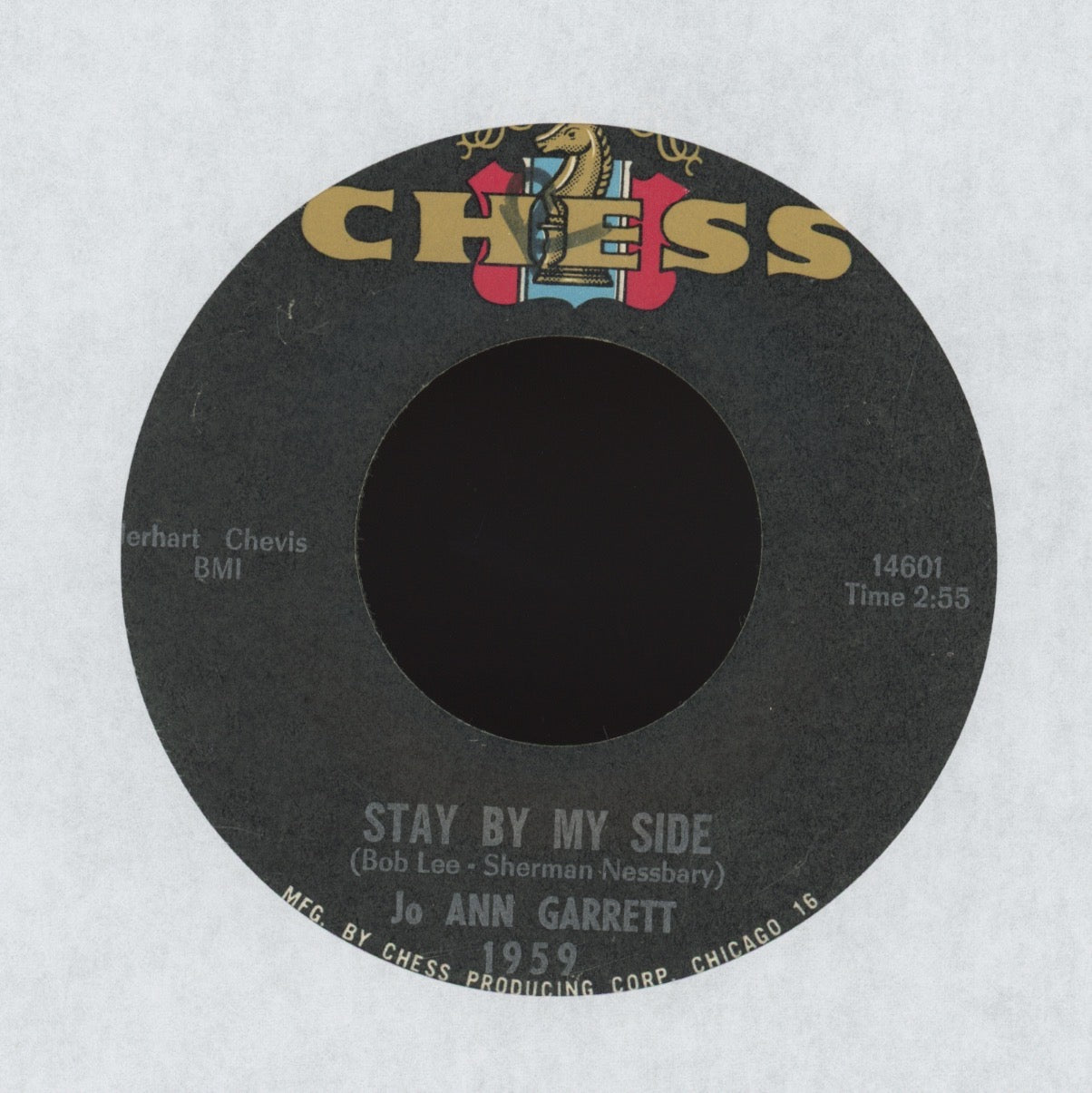 Jo Ann Garrett - Stay By My Side on Chess Northern Soul 45