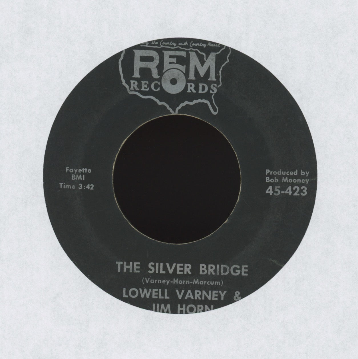 Lowell Varney & Jim Horn - It's Too Soon For Me To Die on REM Country 45