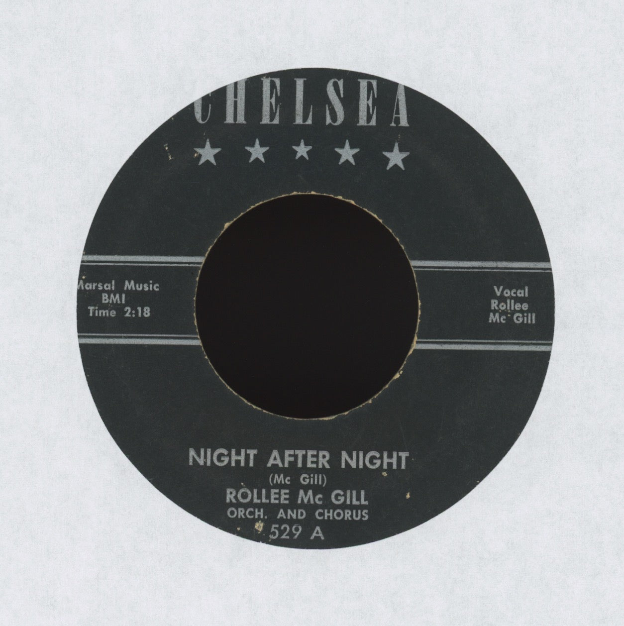 Rollee McGill - She's So Fine on Chelsea R&B Rocker 45