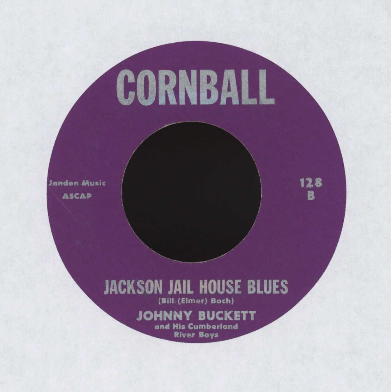 Johnny Buckett & His Cumberland River Boys - Hippie In A Blunder on Cornball Country Bop 45