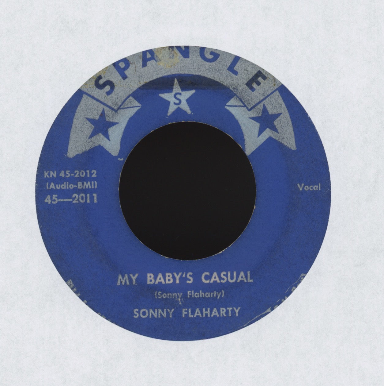 Sonny Flaharty - My Baby's Casual on Spangle Rockabilly 45
