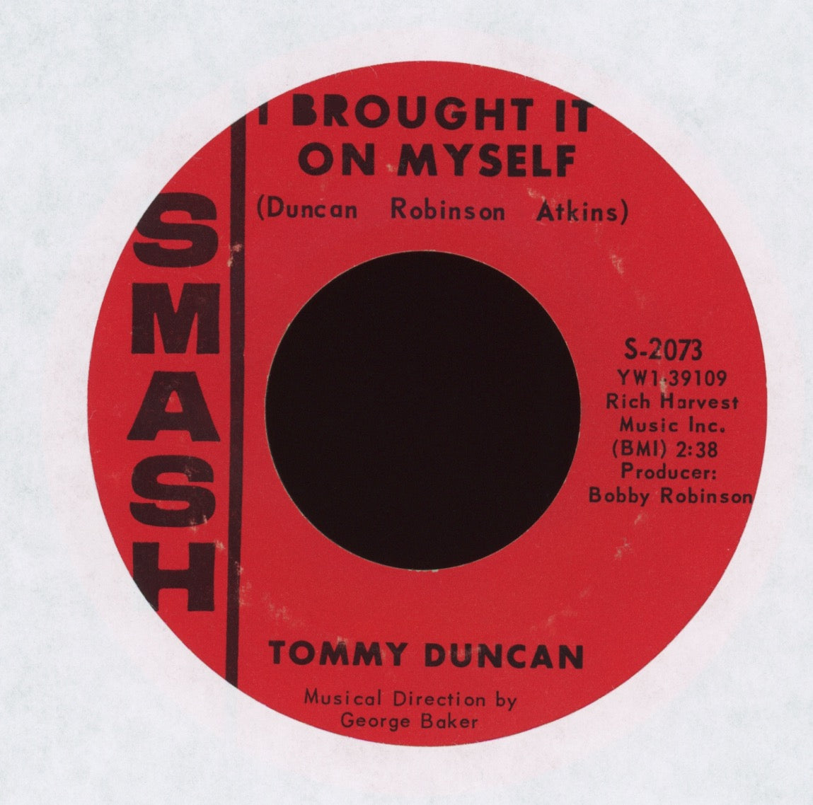 Tommy Duncan - I Brought It On Myself on Smash
