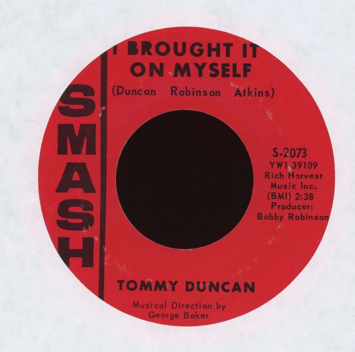 Tommy Duncan - I Brought It On Myself on Smash