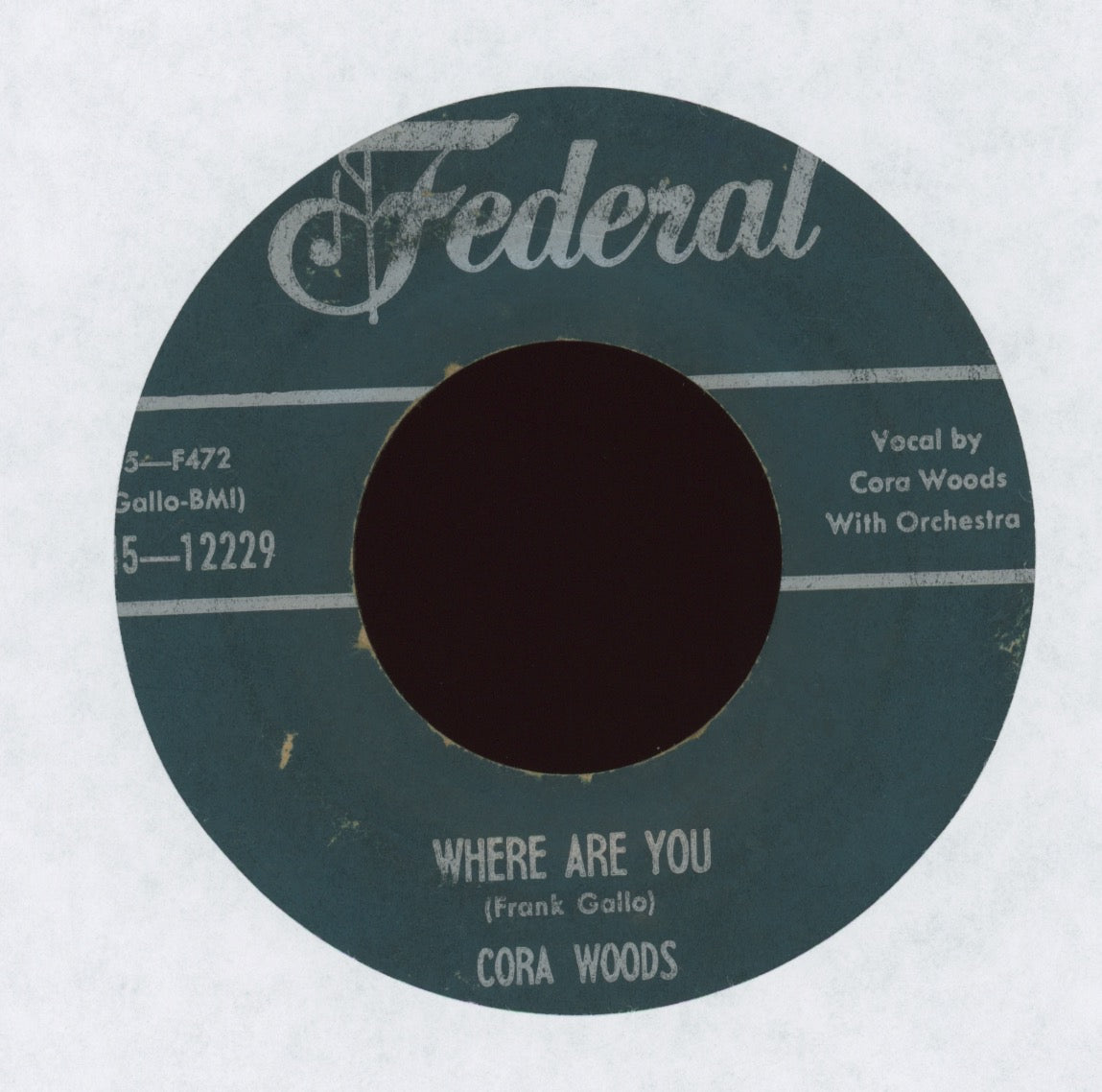 Cora Woods - Ooh La La on Federal