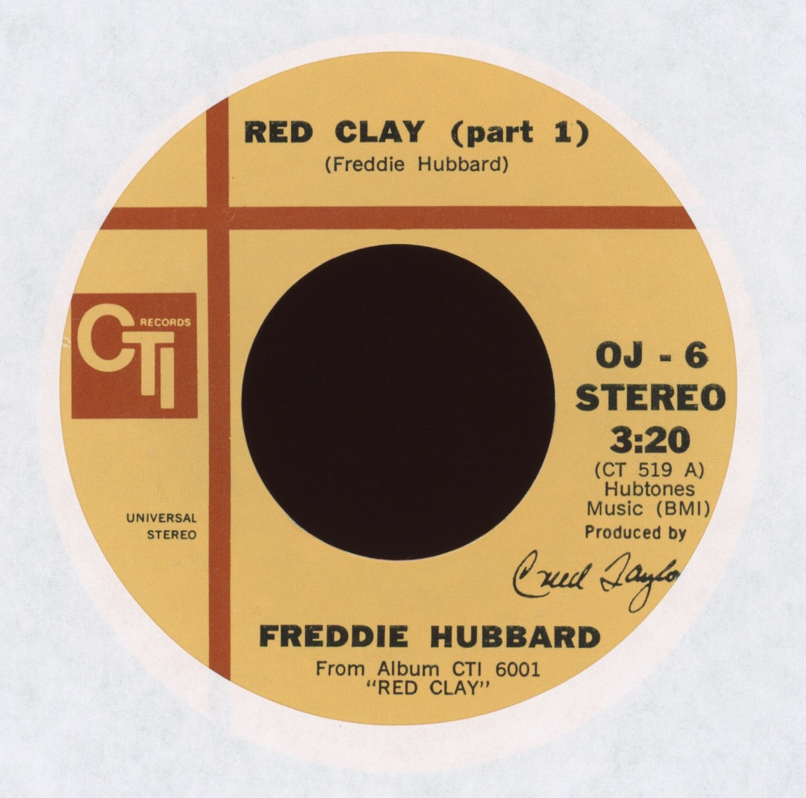 Freddie Hubbard - Red Clay on CTI